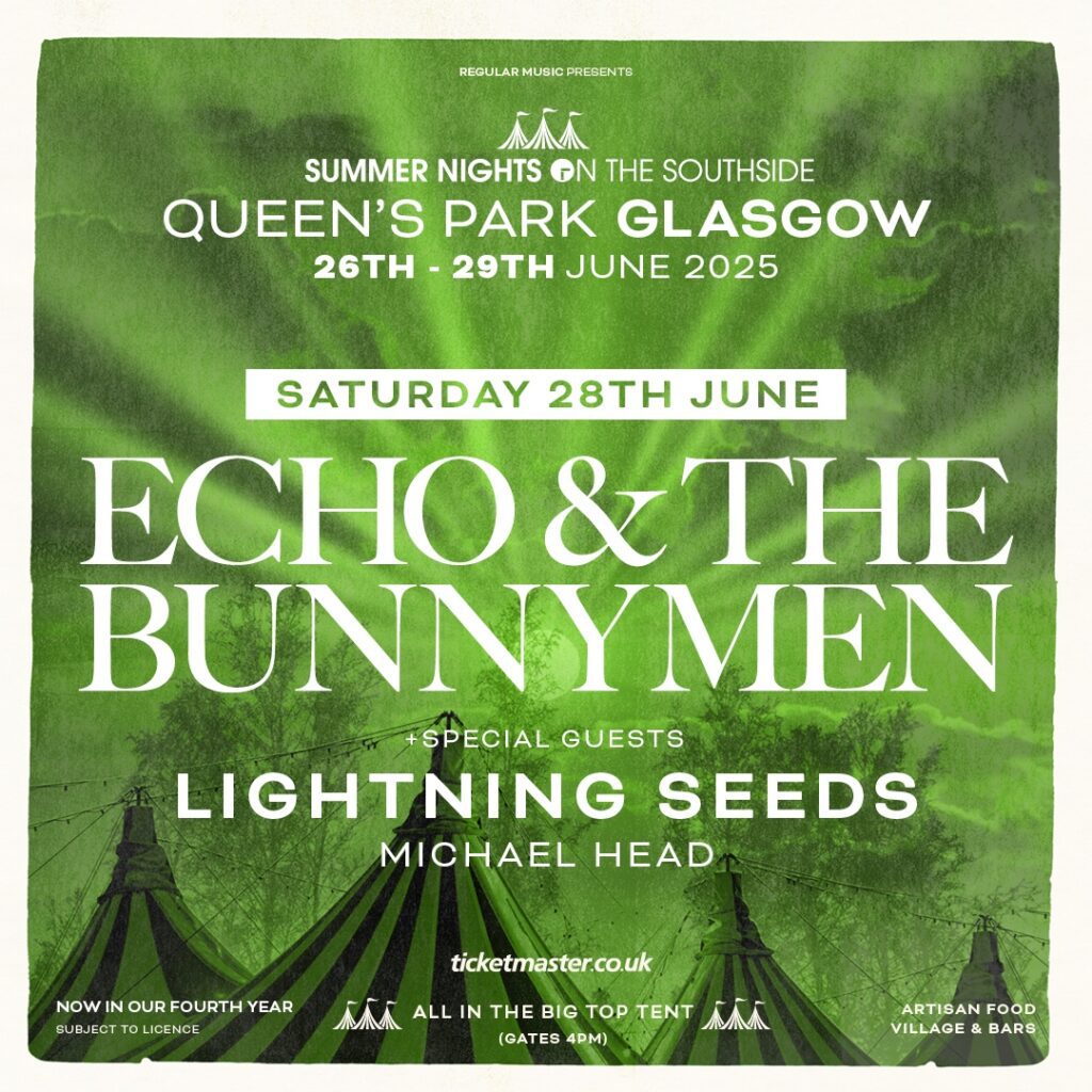 Echo & The Bunnymen Summer Nights Glasgow 2025